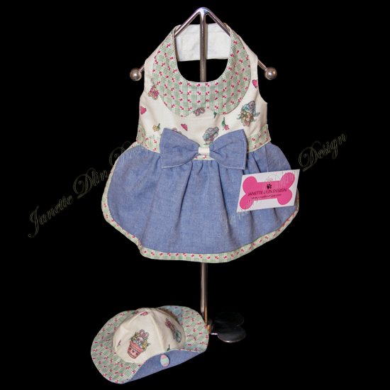 Easter Diva Dress - Janette Dlin Design - Dog Dress
