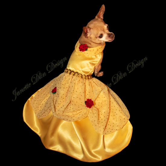 Isabella Party Dress - Janette Dlin Design - Dog Dress