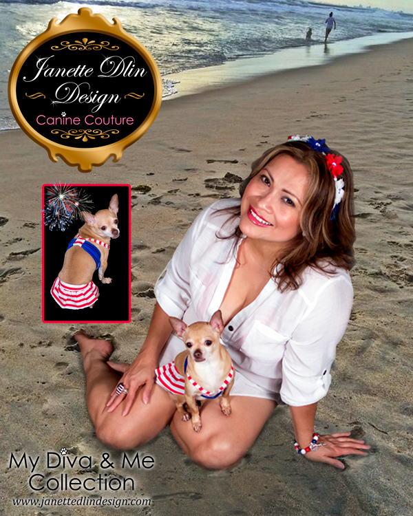 Summer Dog Clothing - My Diva & Me - Janette Dlin Design