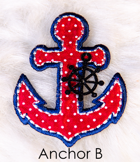Nautical Girl Dress - Janette Dlin Design - Dog Dress - Anchor Type B