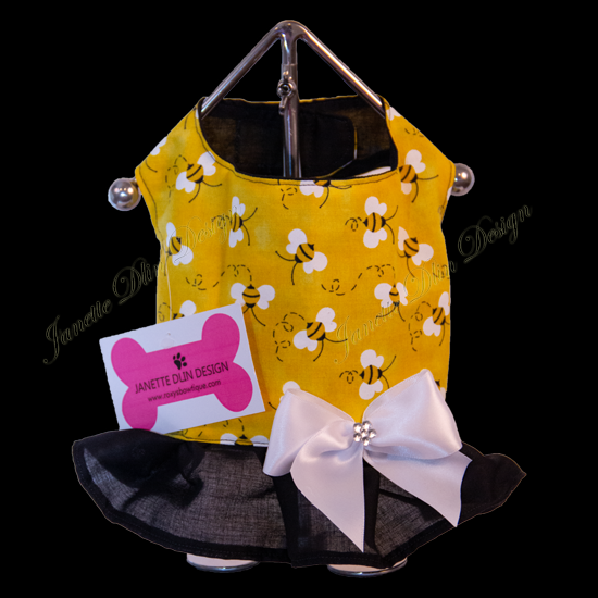 Bumble Bee Dog Top - Janette Dlin Design