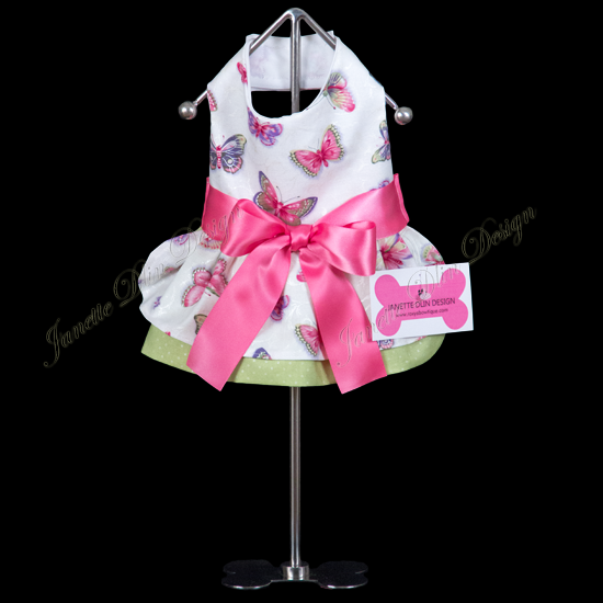 Butterfly Breeze Dress -Janette Dlin Design - Dog Dress