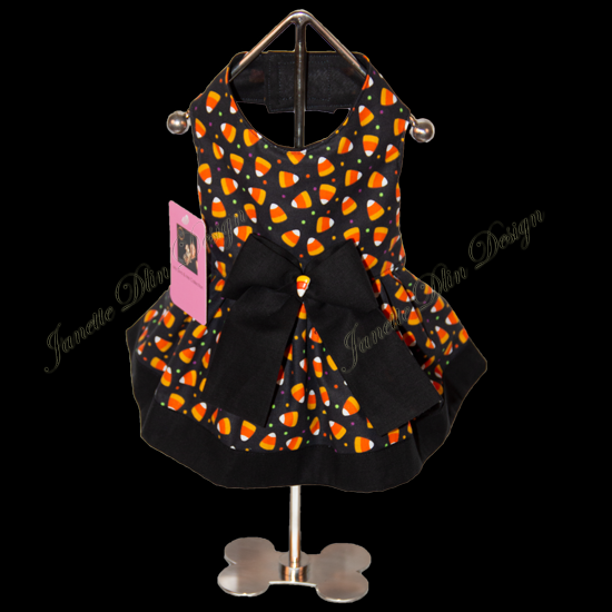 Halloween Candy Corn Dog Dress - Janette Dlin Design