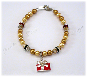 Christmas Gift Necklace - Janette Dlin Design - Dog Necklace