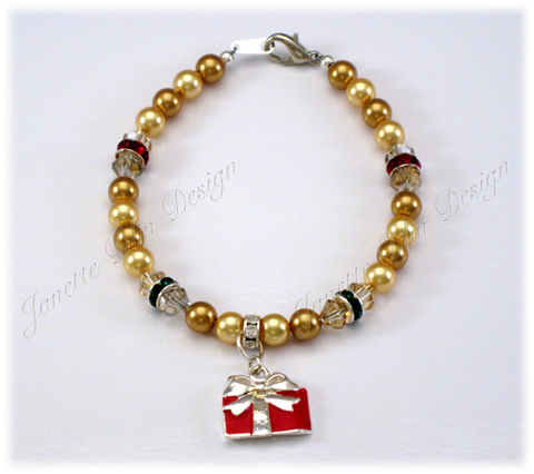 Christmas Gift Necklace - Janette Dlin Design - Dog Necklace