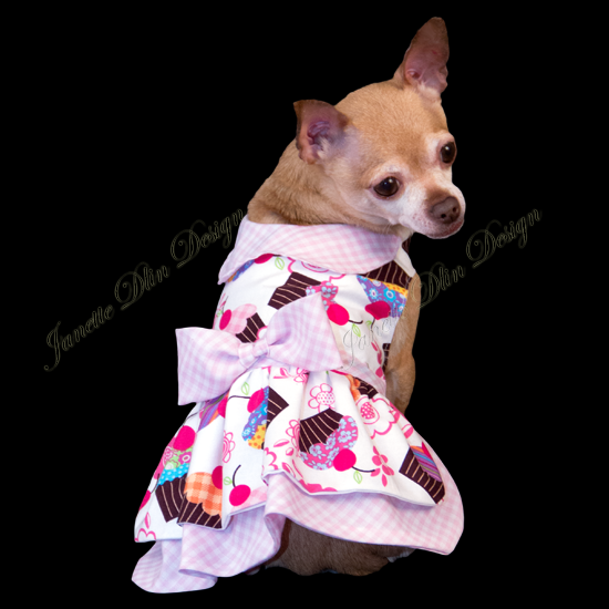Cupcake Princess Dress - Janette Dlin Design - Dog Dress