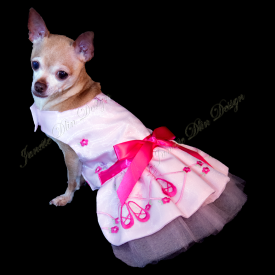 Francesca Ballerina Dog Dress - Janette Dlin Design