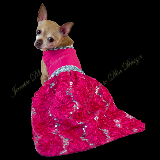Fuchsia Glow Evening Dress – Janette Dlin Design Fuchsia Glow Evening Dress – Janette Dlin Design