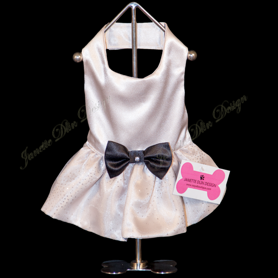 Glittering Diva Dress - Style Two - Janette Dlin Design - Dog Dress