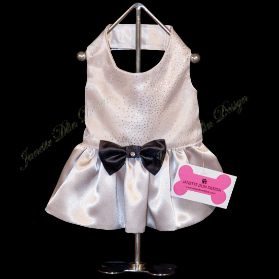 Glittering Diva Dress - Style Three - Janette Dlin Design - Dog Dress