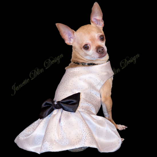 Glittering Diva Dress - Janette Dlin Design - Dog Dress