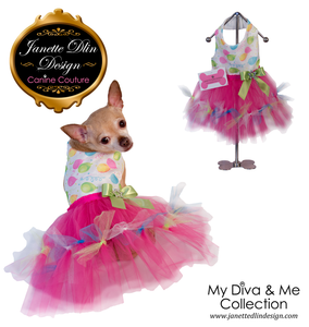 Birthday Girl Dress - Janette Dlin Design - Dog Dress