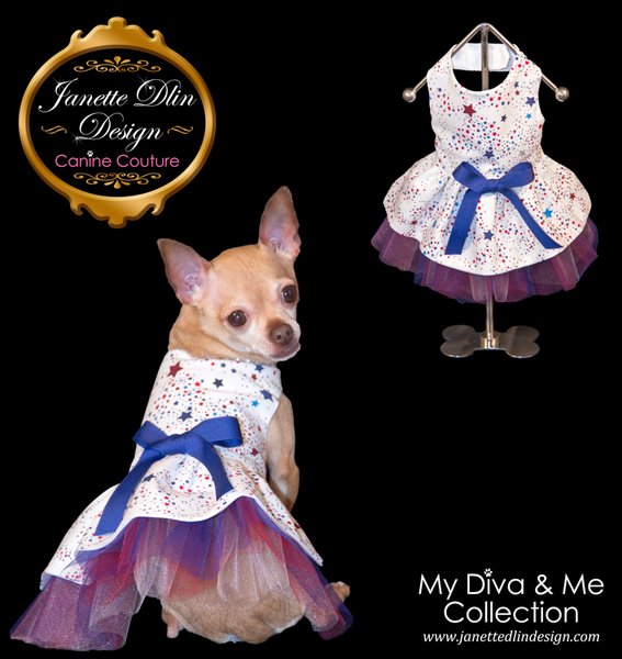 Patriotic sales dog dress