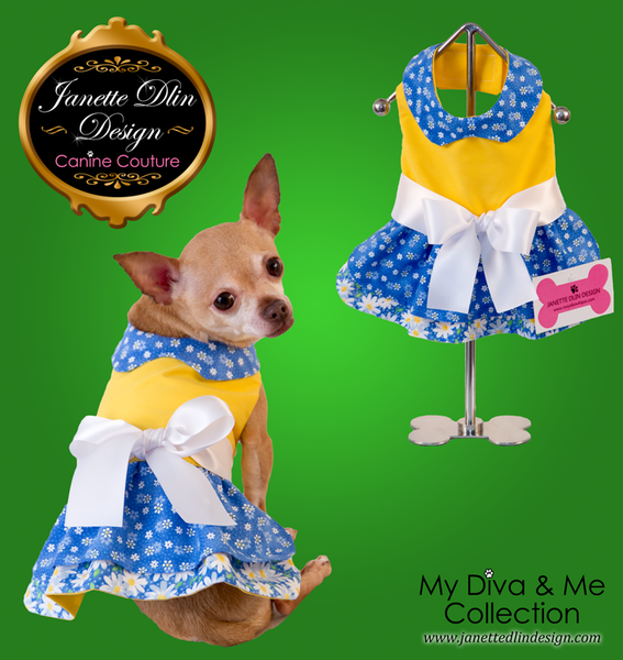Spring Beauty Dress  - Janette Dlin Design - Dog Dress