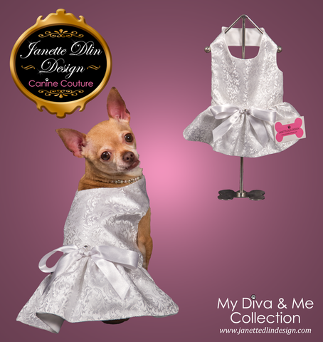Yes, I Do!! Dog Wedding Dress Janette Dlin Design Yes, I Do!! Dog Wedding Dress Janette Dlin Design