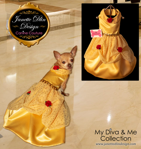 Isabella Party Dress - Janette Dlin Design - Dog Dress